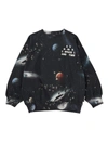 Molo Monti Graphic-print Sweatshirt In Black