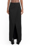 Balenciaga Diy Maxi Skirt In Black