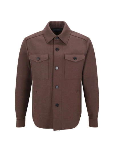 Harris Wharf London Jacket  Men In Brown