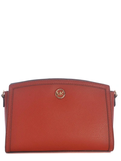 Michael Kors Bag  Chantal Made In Leather In Terracotta