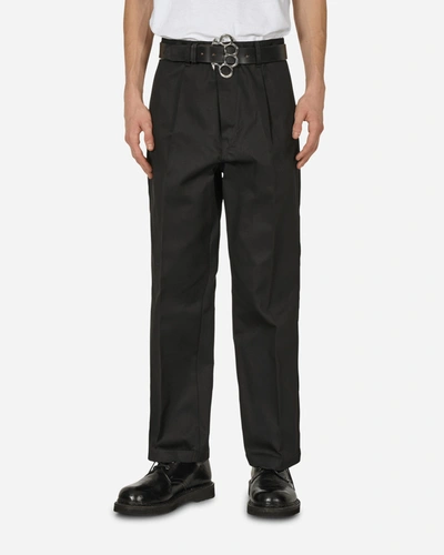 Wacko Maria Dickies Pleated Trousers In Black