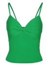 Alice And Olivia Alice + Olivia Tops In Green