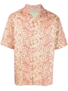 BLUEMARBLE BLUEMARBLE SHORT SLEEVE EMBROIDERED SHIRT