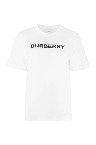 BURBERRY BURBERRY LOGO COTTON T-SHIRT