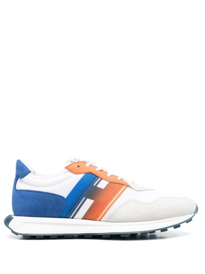 Hogan H601 Lace-up Sneakers In White