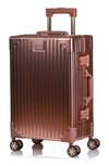 CHAMPS ALUMINUM HARDSIDE SPINNER SUITCASE