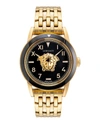 Versace V-palazzo Bracelet Watch Man Wrist Watch Gold Size Onesize Stainless Steel In Gold