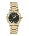 Versace Men's Greca Glam 40mm Ip Goldtone Stainless Steel Bracelet Watch In Gold