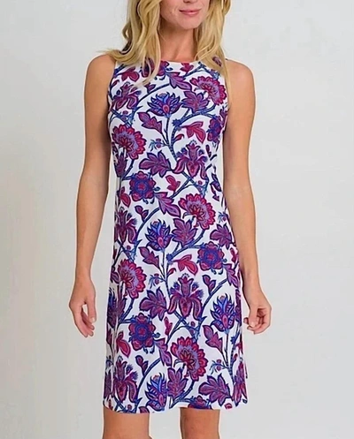 Jude Connally Beth Dress In Floral Americana Multi