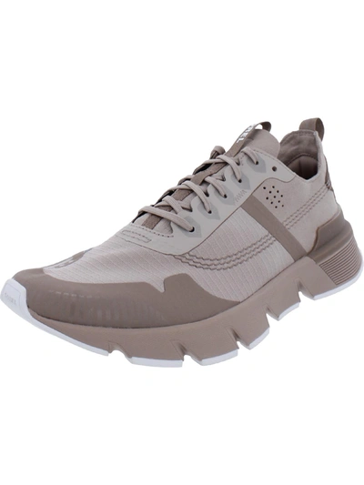 Sorel Kinetic Rush Ripstop Womens Faux Suede Trail Athletic And Training Shoes In Grey