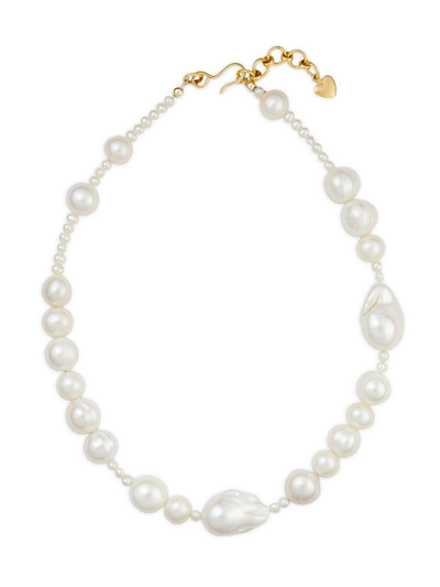 Brinker & Eliza Women's Iggy 24k-gold-plated & Freshwater Pearl Necklace