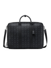 Mcm Men's Ottomar Large Visetos Coated Canvas Suitcase In Black