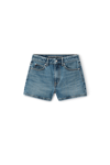 Alexander Wang Shorty High-rise Short In Denim