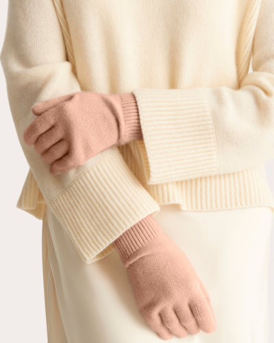 Loop Cashmere Women's Toffee Cashmere Gloves In Neutral