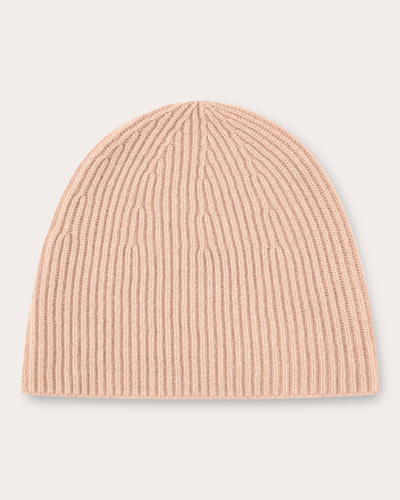 Loop Cashmere Women's Toffee Cashmere Beanie In Pink