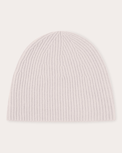 Loop Cashmere Women's Pink / Purple Cashmere Beanie In Ballet Pink In Pink/purple