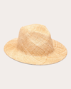 Eugenia Kim Lillian Natural Bao Fedora Hat In Neutrals