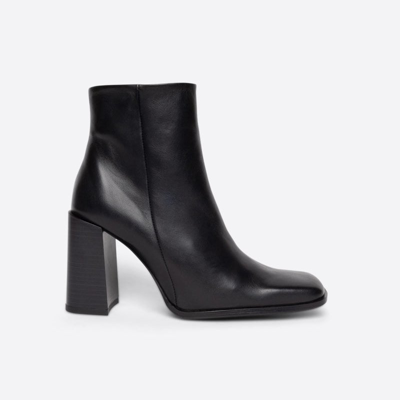 Intentionally Blank Passage Heeled Black Sole Boot