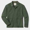 The Normal Brand Mountain Waffle Chore Coat In Green