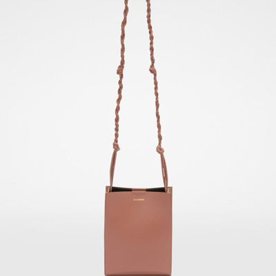 Jil Sander Tangle Bag Small In Brown