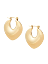 BRINKER & ELIZA WOMEN'S STELLAR 24K-GOLD-PLATED HOOP EARRINGS