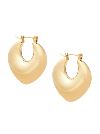 Brinker & Eliza Women's Stellar 24k-gold-plated Hoop Earrings