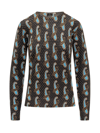 Etro Silk And Cashmere Sweater With Light Blue Paisley Pattern All-over In Azzurro