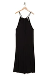 Go Couture Wide Leg Jumpsuit In Black