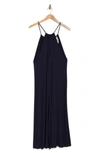 Go Couture Wide Leg Jumpsuit In Navy