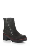 Bos. & Co. Zap Waterproof Suede Bootie In Grey Suede