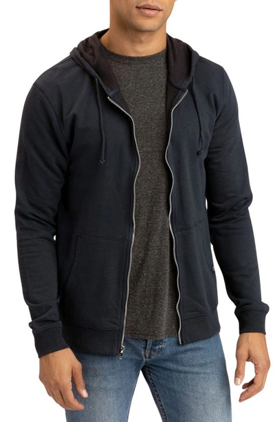 Threads 4 Thought Hooded Zip Sweatshirt In Midnight