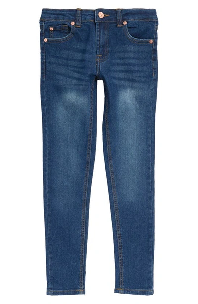 7 For All Mankind Kids' Stretch Skinny Jeans In Norton Blue