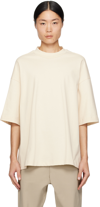 FEAR OF GOD OFF-WHITE DROPPED SHOULDER T-SHIRT
