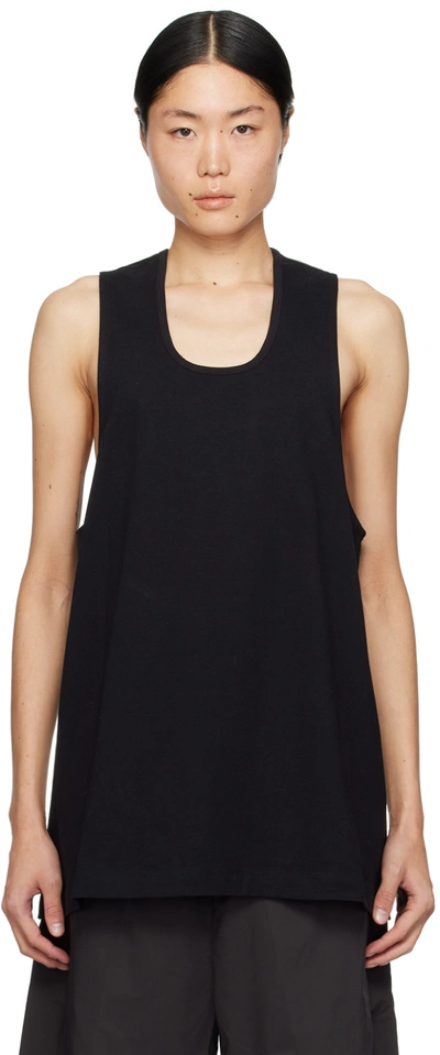 Fear Of God Black Scoop Neck Tank Top