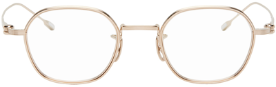 Yuichi Toyama Gold Bankside Glasses In White Gold