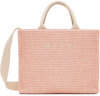 MARNI PINK SMALL EAST WEST TOTE