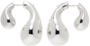 BOTTEGA VENETA SILVER DROP EARRINGS