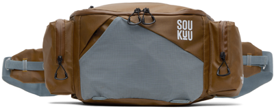 Undercover Tan The North Face Edition Soukuu Pouch In Bronze Brown/co