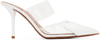Alaïa White Coeur Heels In 010 - Blanc Optique