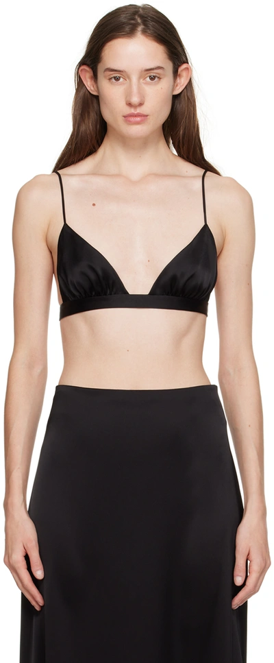 Esse Studios Black V-neck Bra