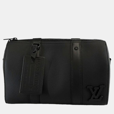 Pre-owned Louis Vuitton City Keepall In Black