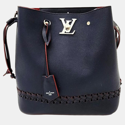 Pre-owned Louis Vuitton Rock Me Bucket Bag In Black