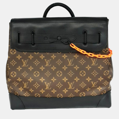 Pre-owned Louis Vuitton Steamer Pm In Black