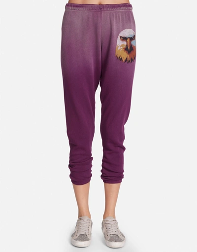 Lauren Moshi Alana Moshi Eagle Head In Deep Merlot Ombre