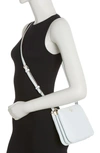 Kate Spade Leila Triple Gusset Crossbody Bag In Hazy Morning