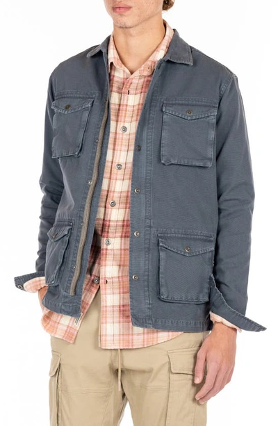 Original Paperbacks Anchorage Utility Jacket In Blue