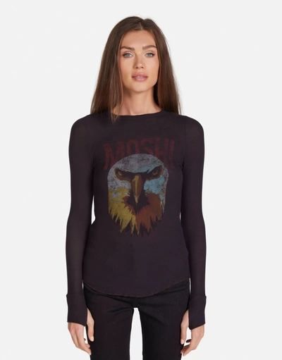 Lauren Moshi Mckinley Moshi Eagle Head In Onyx