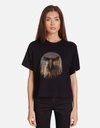 Lauren Moshi Rue Moshi Eagle Head In Black
