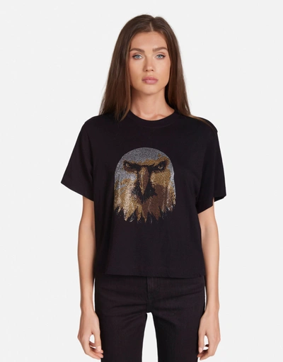 Lauren Moshi Rue Moshi Eagle Head In Black
