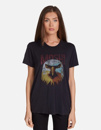 Lauren Moshi Wolf Moshi Eagle Head In Onyx